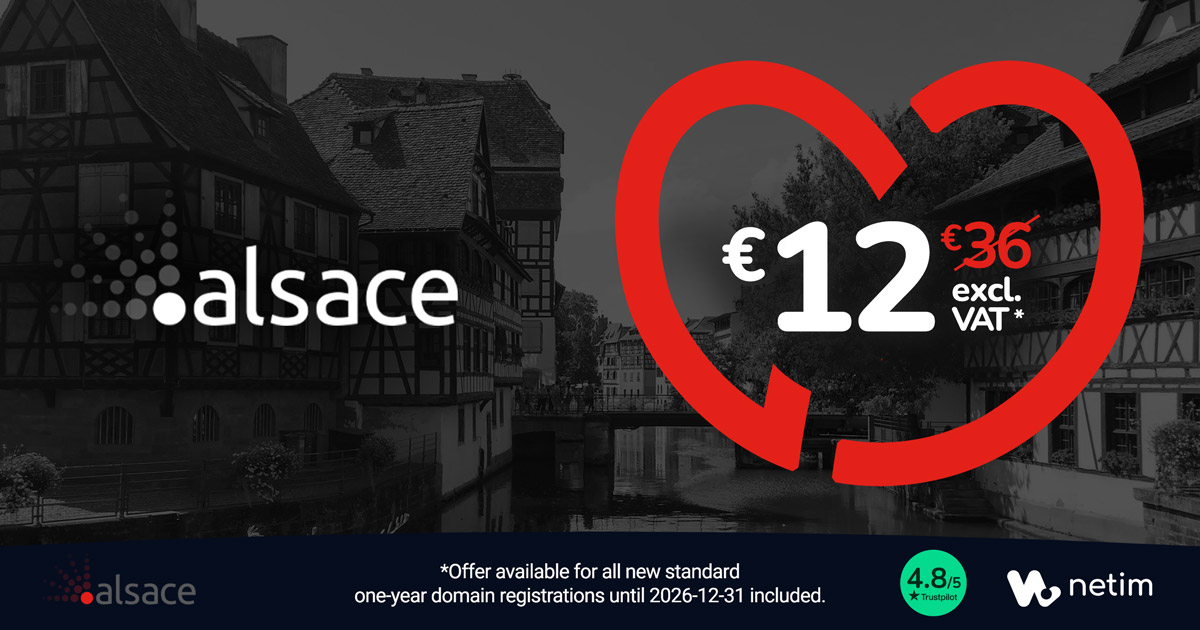 Special offer on .ALSACE