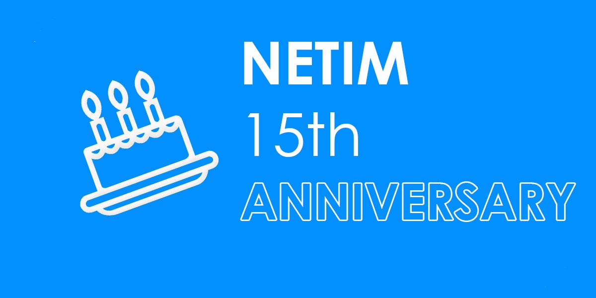 NETIM 15th anniversary
