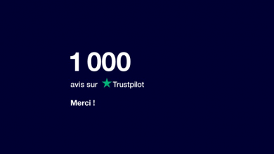 1000 avis sur trustpilot