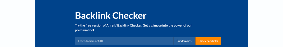 Back Link Checker