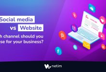 Social media vs Website