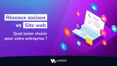 Réseaux sociaux ou site web ?