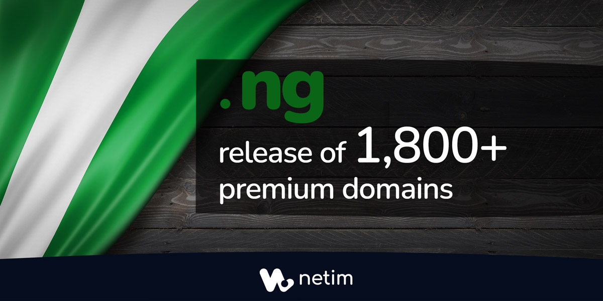 .NG (Nigeria) reveals its news, from premium domains to special offers!