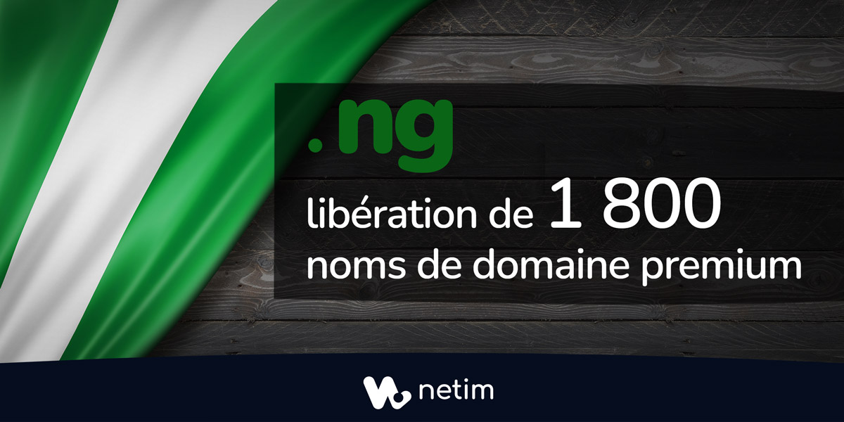 .NG, libération de 1800 noms de domaine Premium