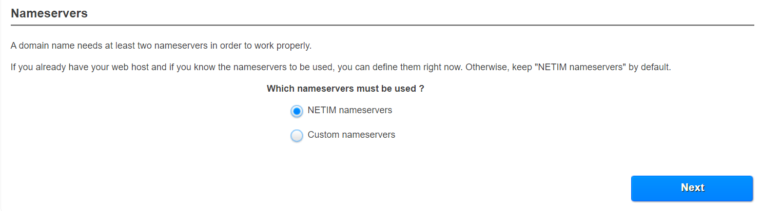 Your DNS preferences