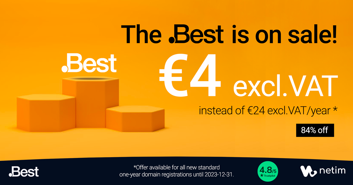 .BEST extension special offer