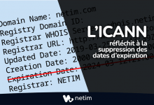 L'ICANN veut supprimer les dates d'expiration des noms de domaine