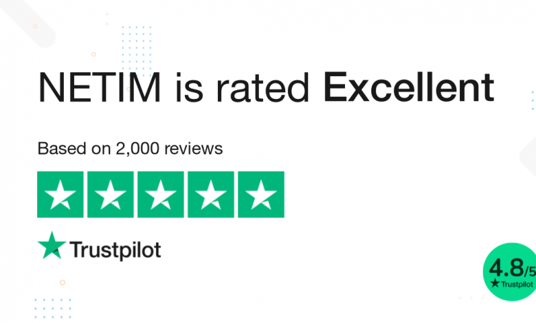 Netim has 2,000 reviews on Trustpilot
