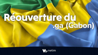 réouverture de l'extension .GA Gabon