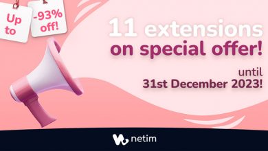 11 extensions on special offer until 31st December 2023!