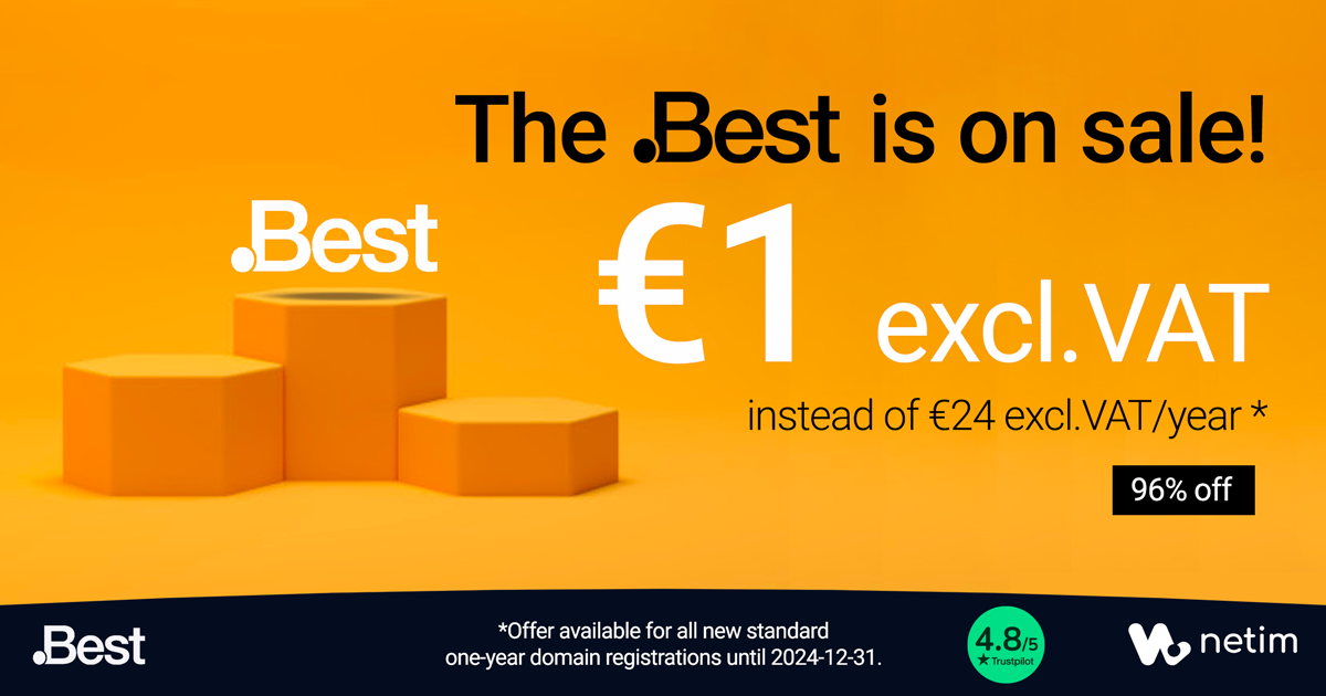 .BEST extension special offer