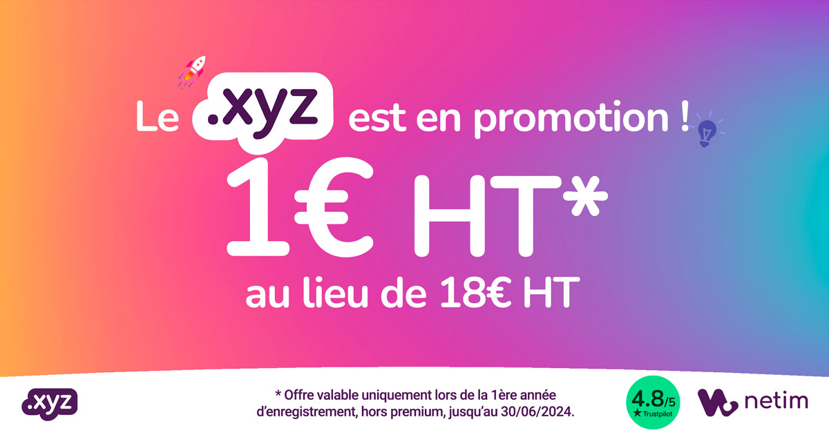 Promotion extension .XYZ