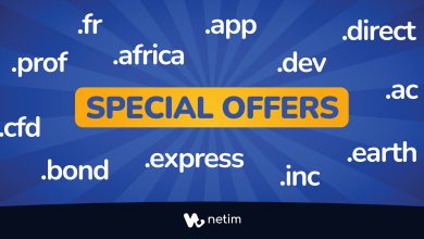 Special offers at Netim