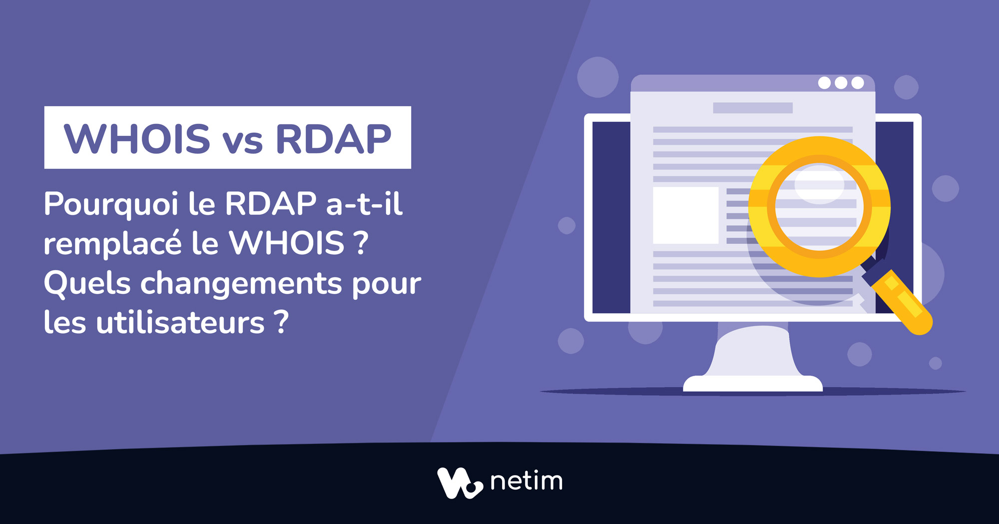 WHOIS vs RDAP