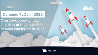 Most Dynamic Domain Extensions in 2025