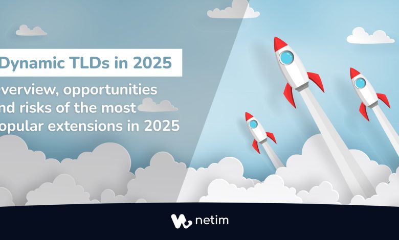 Most Dynamic Domain Extensions in 2025