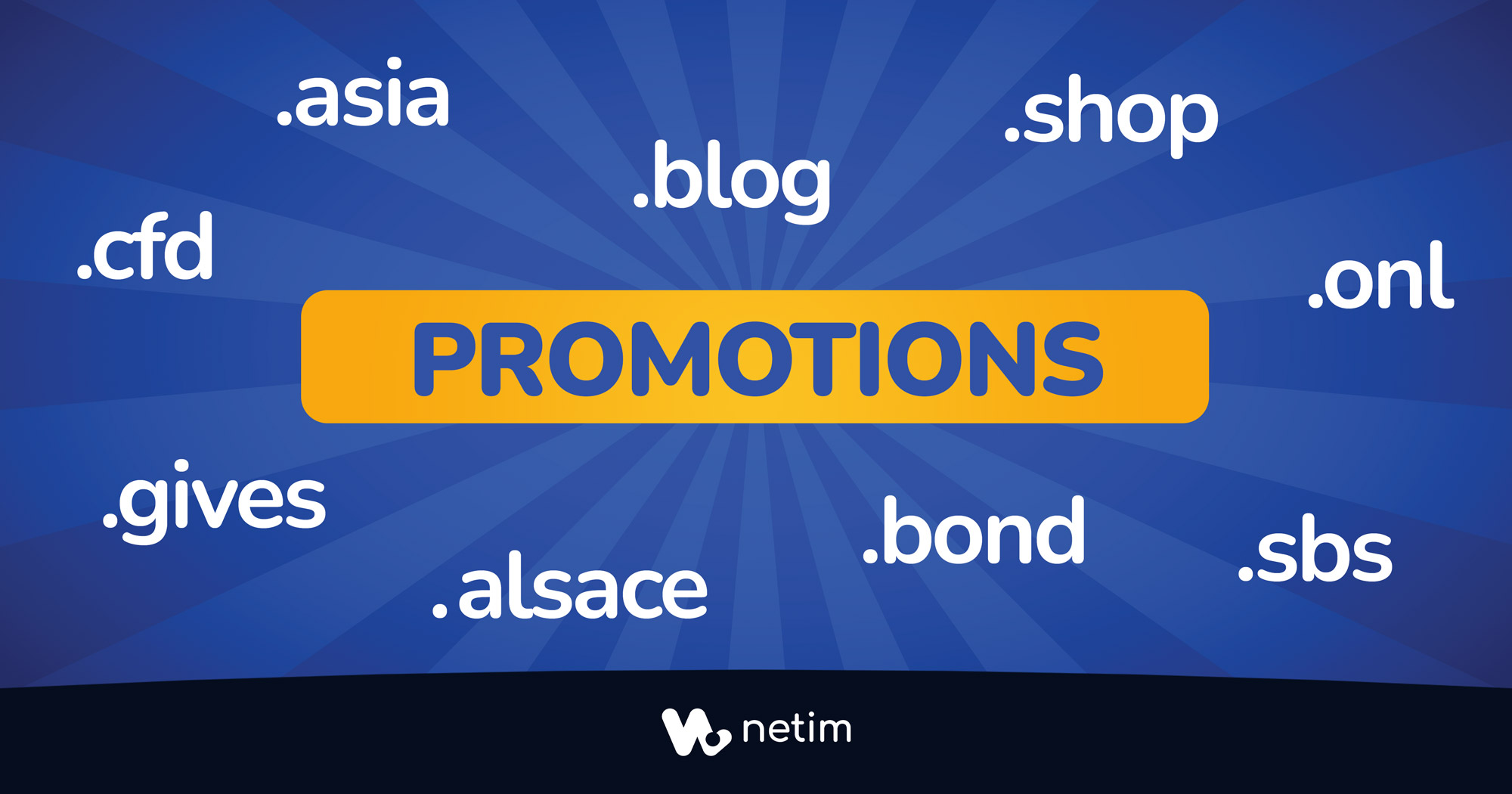 Les promotions de Netim