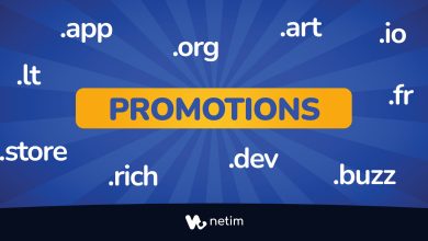 Les promotions de Netim