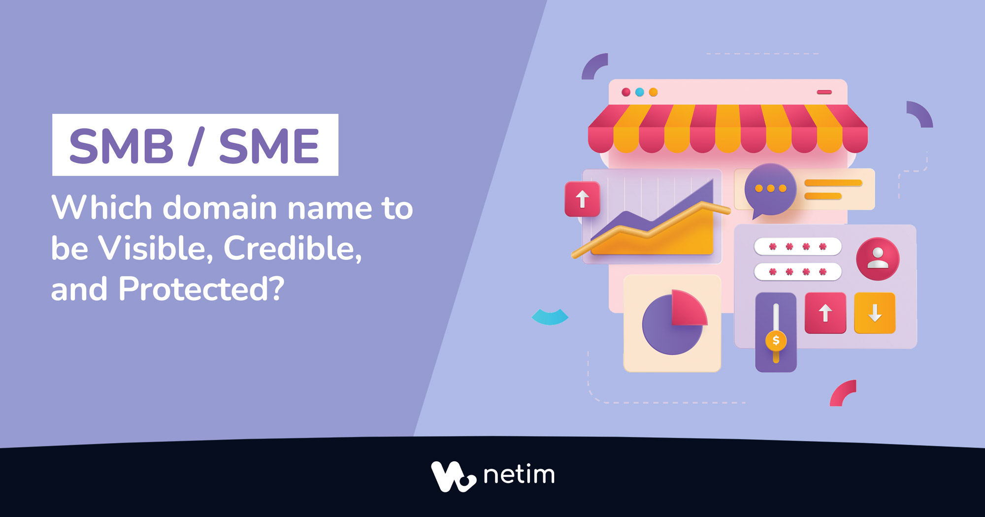 SMB/SME: Which domain name to be Visible, Credible, and Protected?