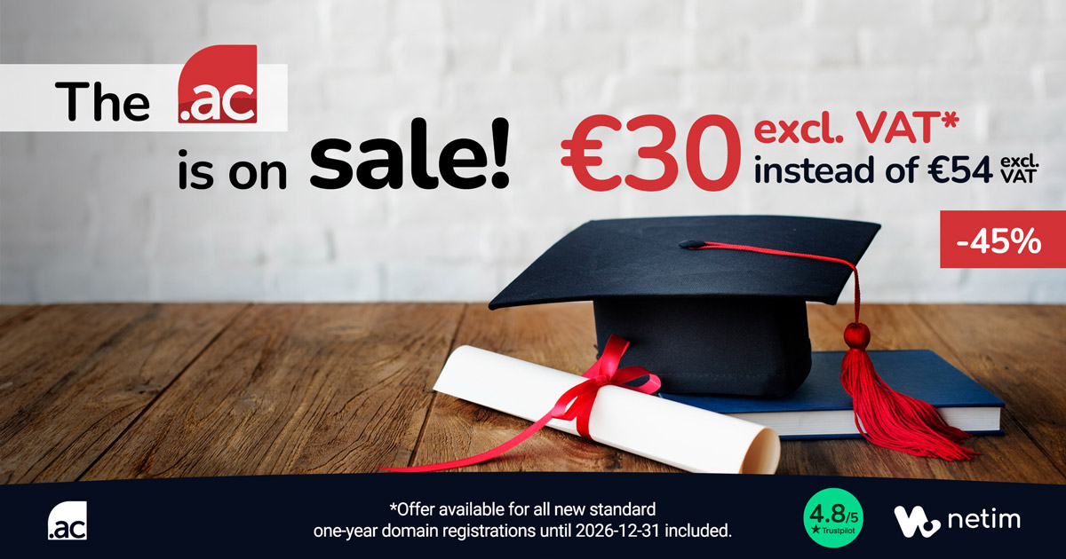 Special Offer on .AC