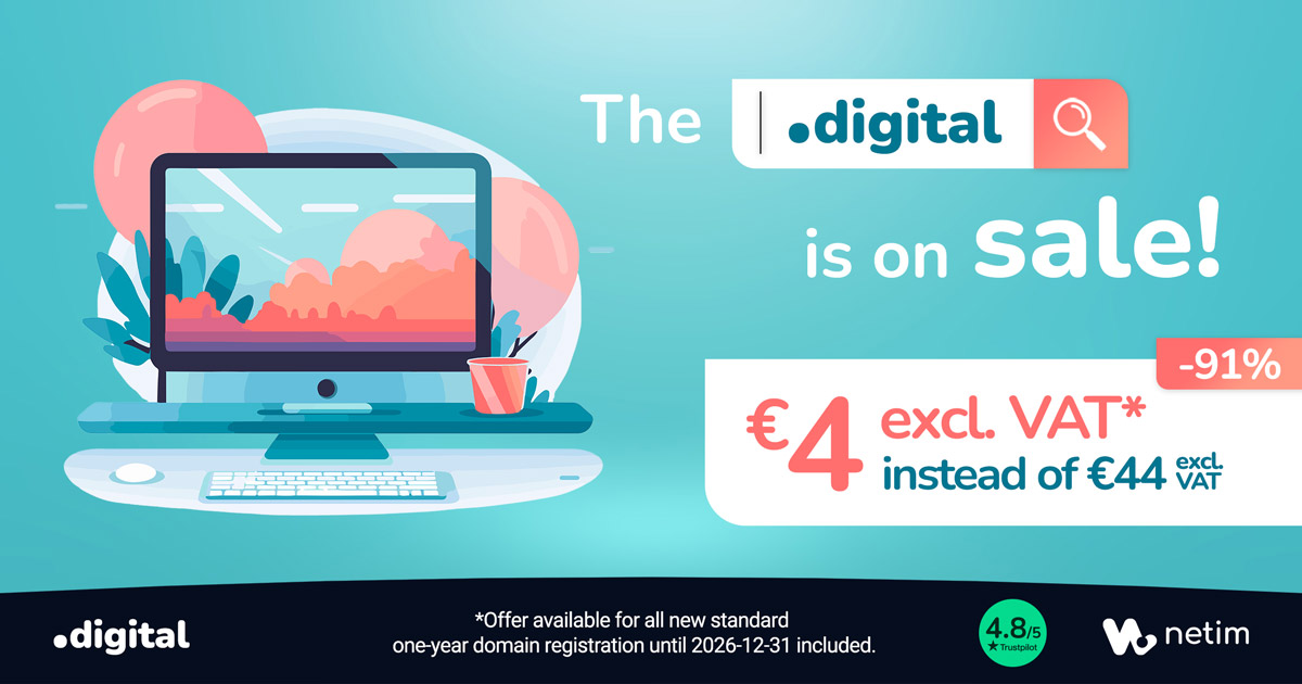 Special Offer on .DIGITAL