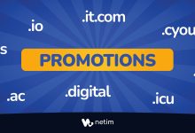 Noms de domaines en promotion chez Netim