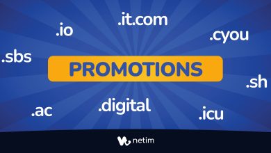 Noms de domaines en promotion chez Netim