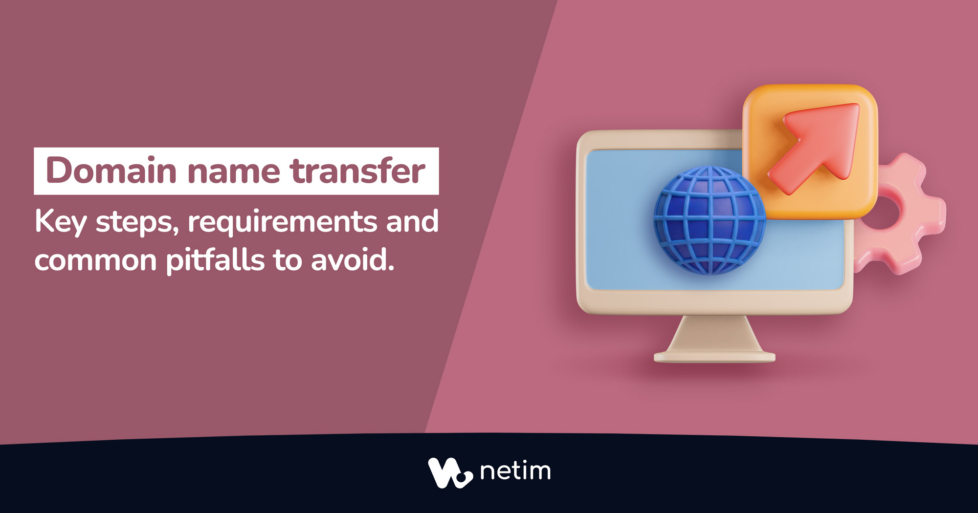 How to transfer a domain name?
