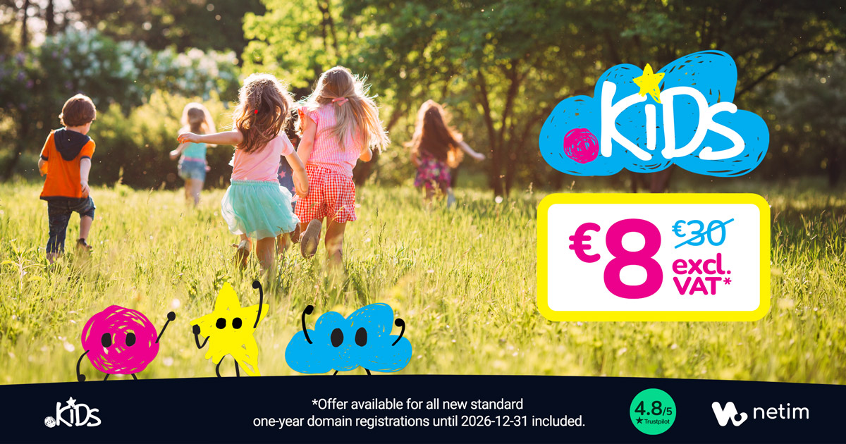 Special Offer on .KIDS