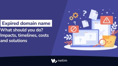 Expired domain name