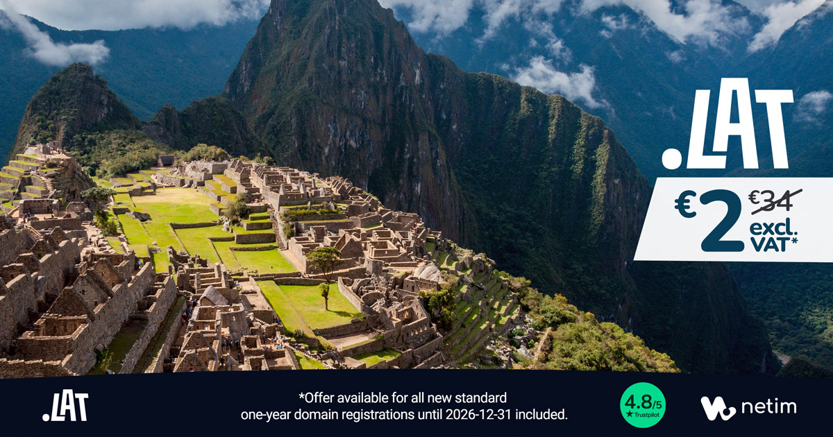Special Offer on .LAT