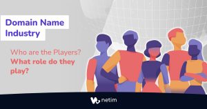 Players of domain name industry