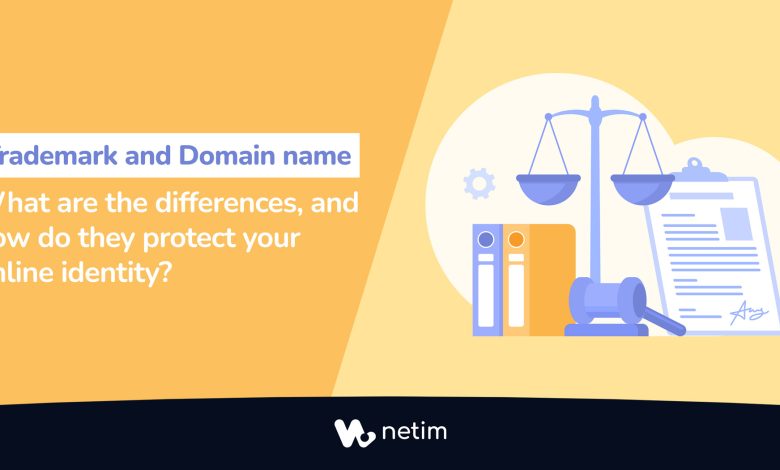 Registered trademark and domain name