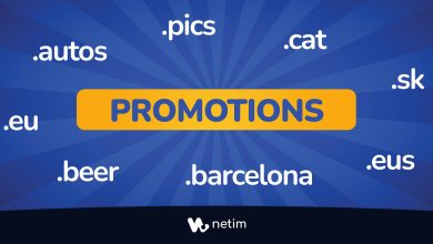 noms de domaine en promotion
